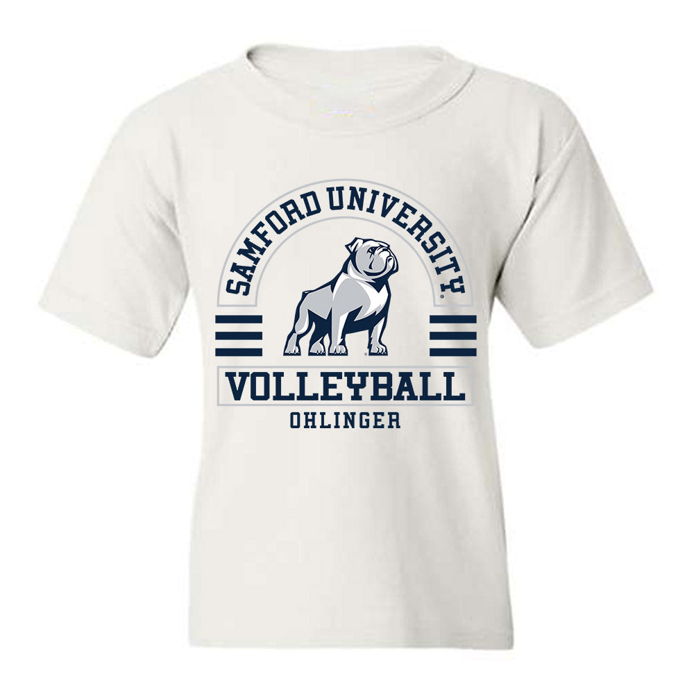 Samford - NCAA Women's Volleyball : Ali Ohlinger - Classic Fashion Shersey Youth T-Shirt-0