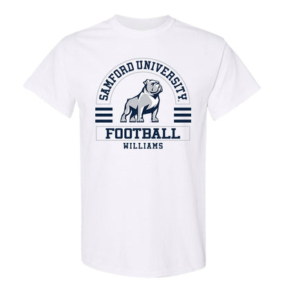 Samford - NCAA Football : Greg Williams - Classic Fashion Shersey T-Shirt-0
