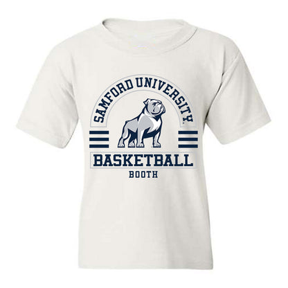 Samford - NCAA Men's Basketball : Jadin Booth - Classic Fashion Shersey Youth T-Shirt-0