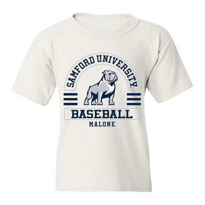 Samford - NCAA Baseball : John Malone - Classic Fashion Shersey Youth T-Shirt-0