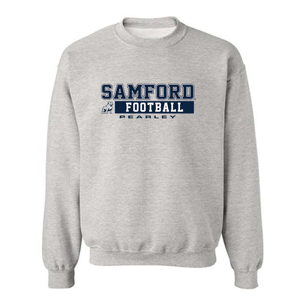 Samford - NCAA Football : Kaleb Pearley - Classic Fashion Shersey Crewneck Sweatshirt-0