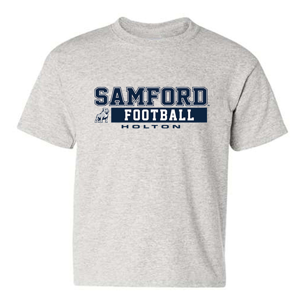 Samford - NCAA Football : Noah Holton - Classic Fashion Shersey Youth T-Shirt-0