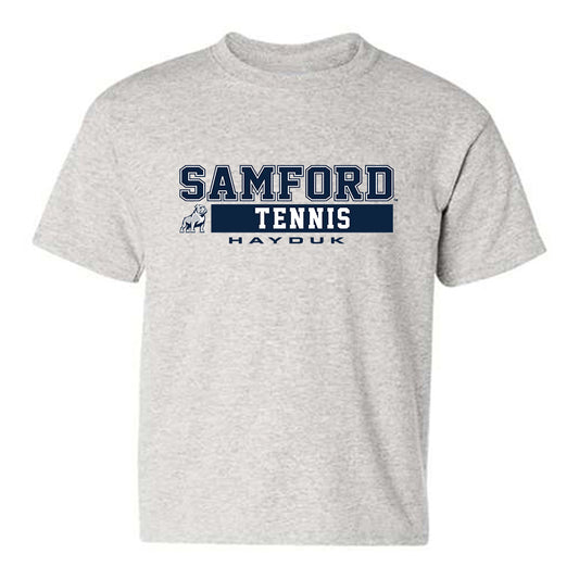 Samford - NCAA Men's Tennis : Ally Hayduk - Classic Fashion Shersey Youth T-Shirt-0