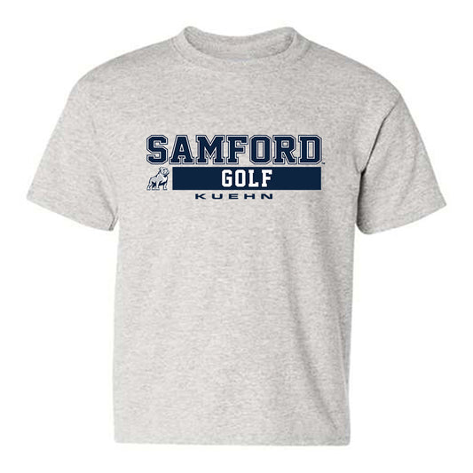 Samford - NCAA Men's Golf : Taylor Kuehn - Classic Fashion Shersey Youth T-Shirt-0