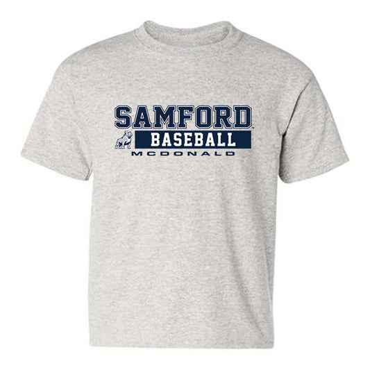 Samford - NCAA Baseball : Parker McDonald - Classic Fashion Shersey Youth T-Shirt-0