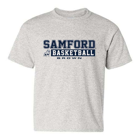 Samford - NCAA Men's Basketball : Julian Brown - Classic Fashion Shersey Youth T-Shirt-0