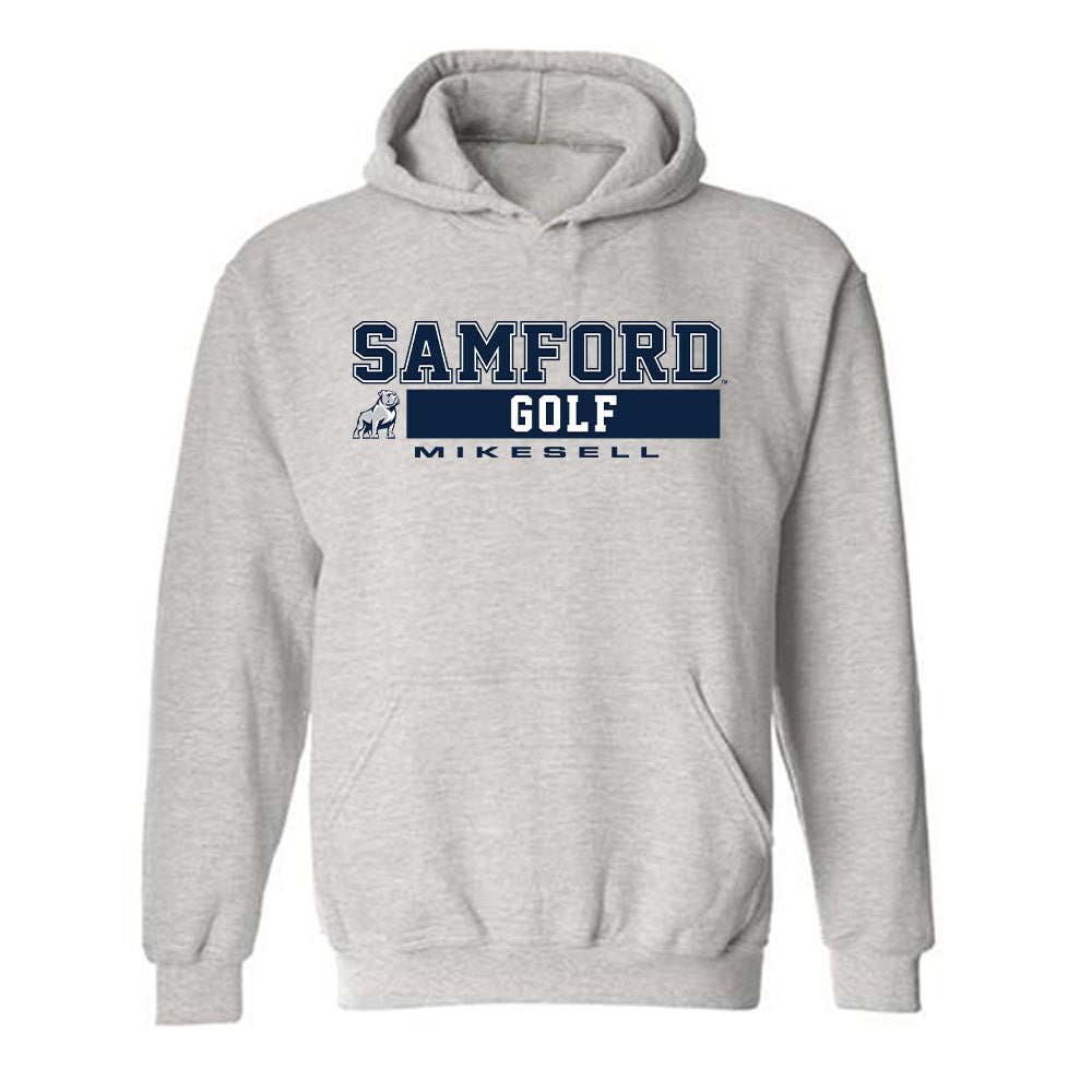 Samford - NCAA Men's Golf : Jack Mikesell - Classic Fashion Shersey Hooded Sweatshirt-0