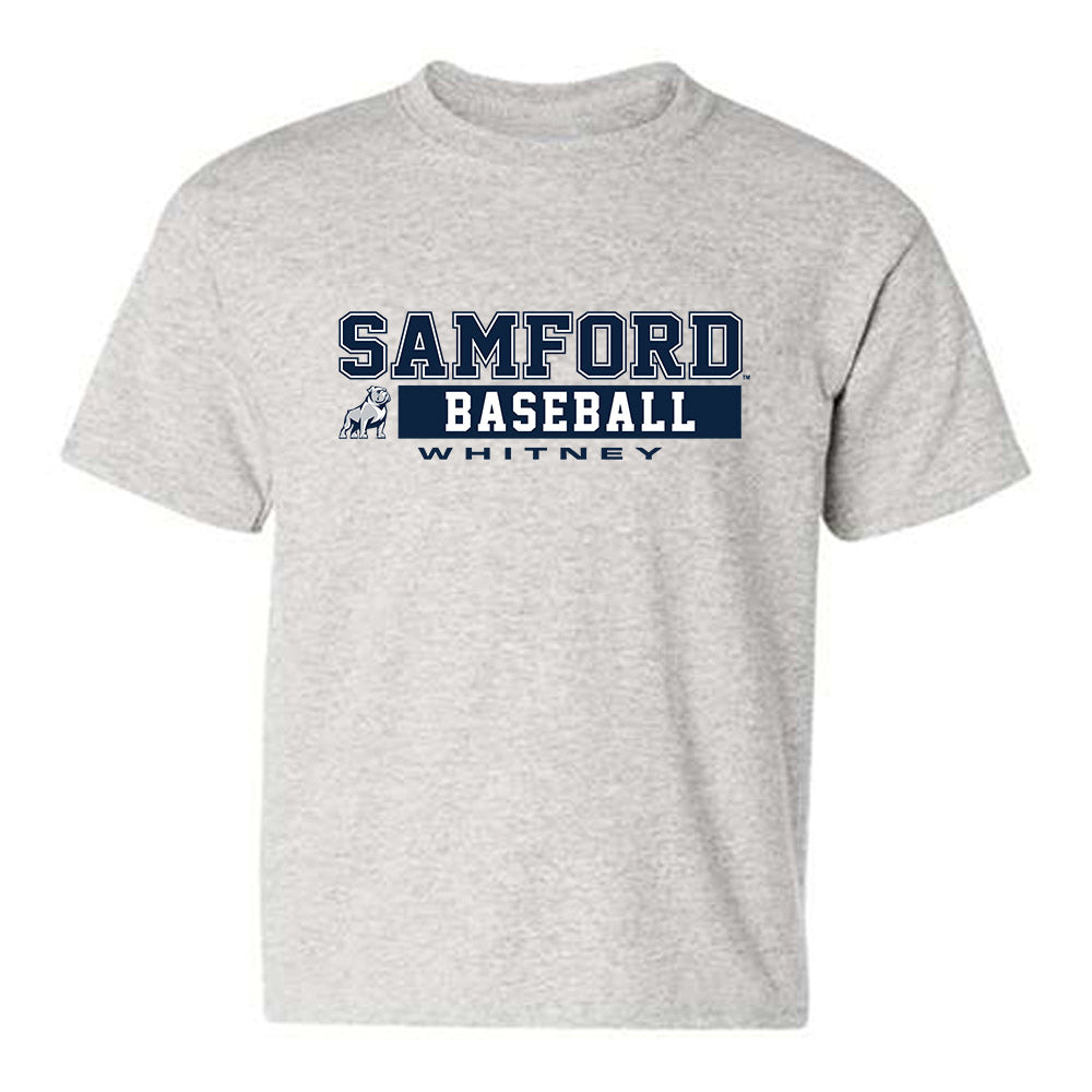 Samford - NCAA Baseball : John Whitney - Classic Fashion Shersey Youth T-Shirt-0