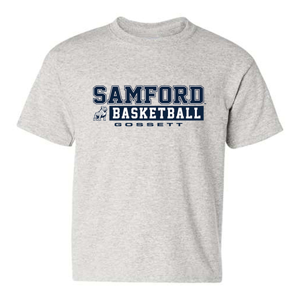 Samford - NCAA Men's Basketball : JD Gossett - Classic Fashion Shersey Youth T-Shirt-0