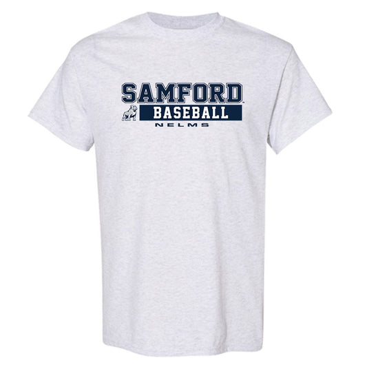 Samford - NCAA Baseball : Easton Nelms - Classic Fashion Shersey T-Shirt-0