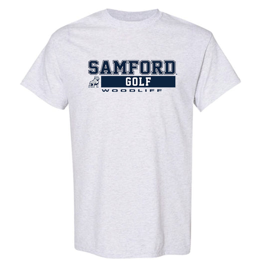 Samford - NCAA Men's Golf : Davis Woodliff - Classic Fashion Shersey T-Shirt-0