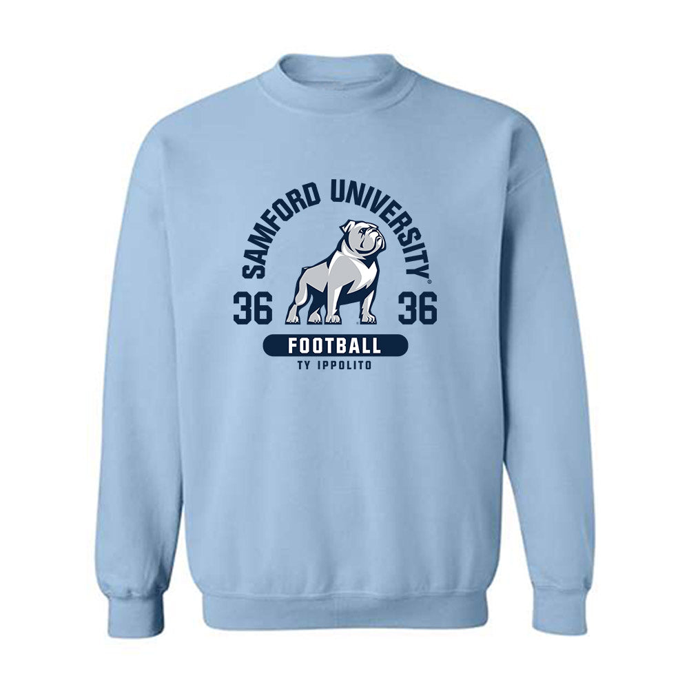 Samford - NCAA Football : Ty Ippolito - Classic Fashion Shersey Crewneck Sweatshirt-0
