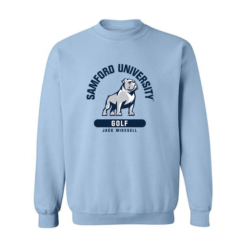 Samford - NCAA Men's Golf : Jack Mikesell - Classic Fashion Shersey Crewneck Sweatshirt-0