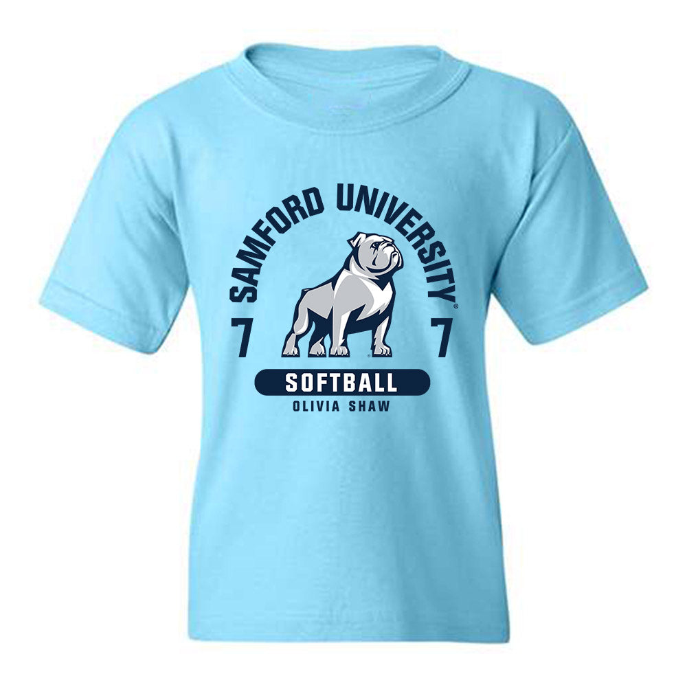 Samford - NCAA Softball : Olivia Shaw - Classic Fashion Shersey Youth T-Shirt-0
