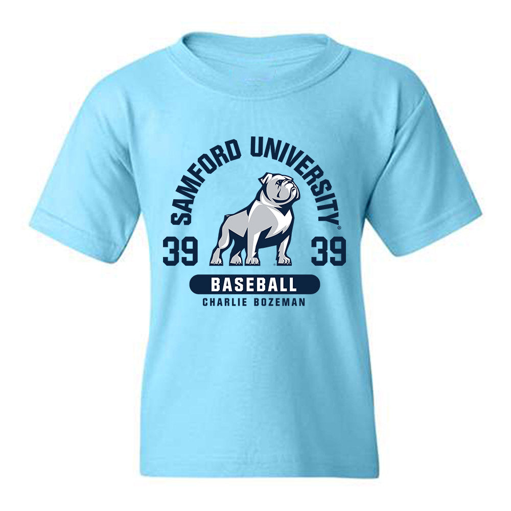 Samford - NCAA Baseball : Charlie Bozeman - Classic Fashion Shersey Youth T-Shirt-0