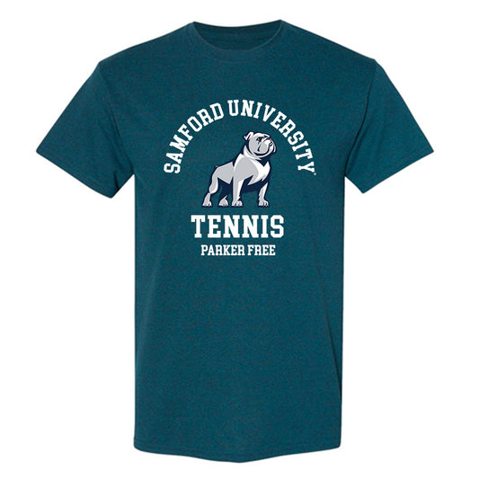 Samford - NCAA Men's Tennis : Parker Free - Classic Fashion Shersey T-Shirt-0