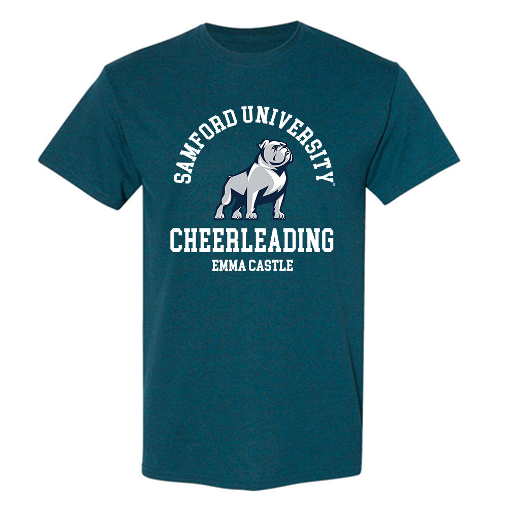 Samford - NCAA Cheerleading : Emma Castle - Classic Fashion Shersey T-Shirt-0