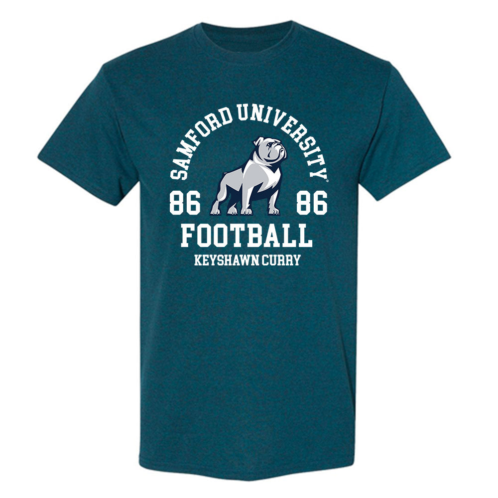 Samford - NCAA Football : Keyshawn Curry - Classic Fashion Shersey T-Shirt-0