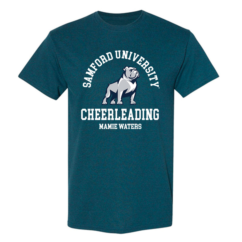 Samford - NCAA Cheerleading : Mamie Waters - Classic Fashion Shersey T-Shirt-0