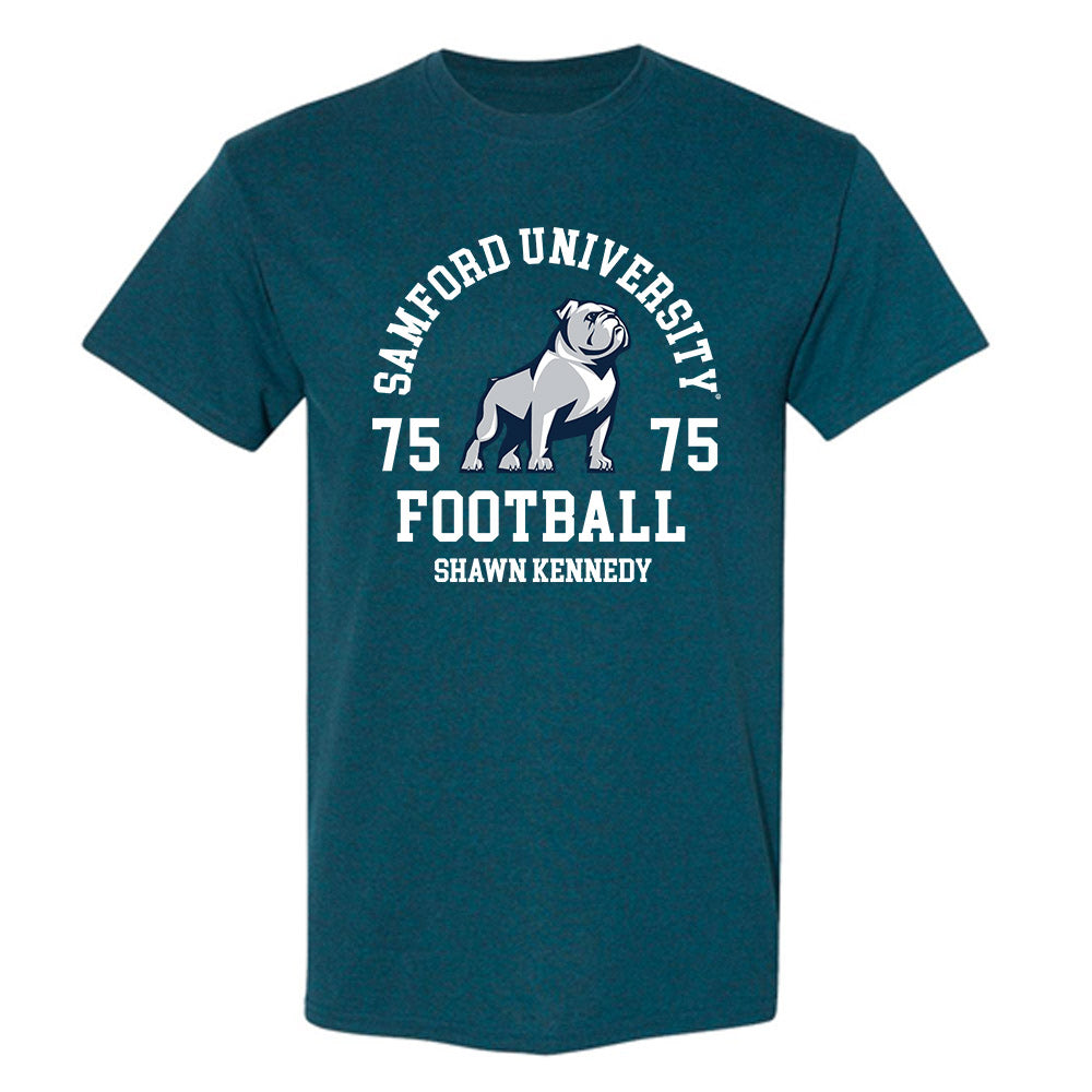 Samford - NCAA Football : Shawn Kennedy - Classic Fashion Shersey T-Shirt-0