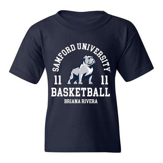 Samford - NCAA Women's Basketball : Briana Rivera - Classic Fashion Shersey Youth T-Shirt-0