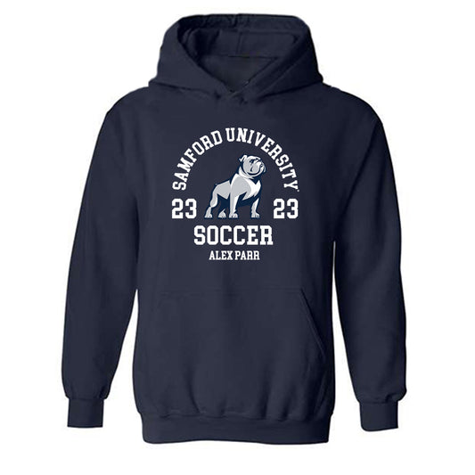 Samford - NCAA Women's Soccer : Alex Parr - Classic Fashion Shersey Hooded Sweatshirt-0