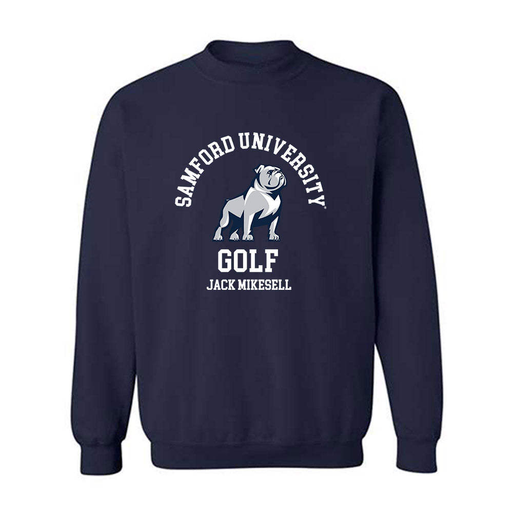 Samford - NCAA Men's Golf : Jack Mikesell - Classic Fashion Shersey Crewneck Sweatshirt-0