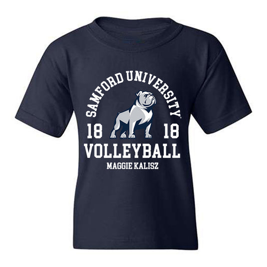 Samford - NCAA Women's Volleyball : Maggie Kalisz - Classic Fashion Shersey Youth T-Shirt-0