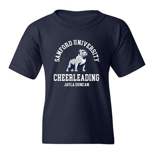 Samford - NCAA Cheerleading : Jayla Duncan - Classic Fashion Shersey Youth T-Shirt-0