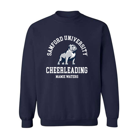 Samford - NCAA Cheerleading : Mamie Waters - Classic Fashion Shersey Crewneck Sweatshirt-0