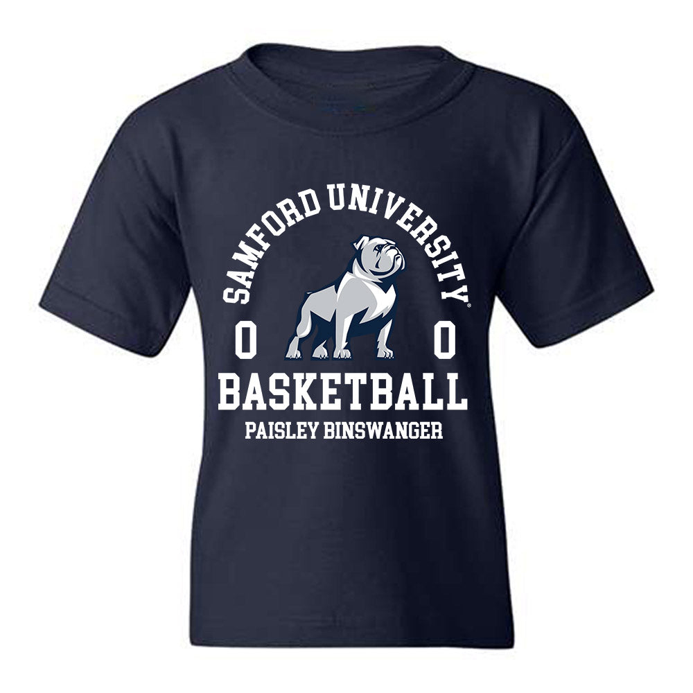 Samford - NCAA Women's Basketball : Paisley Binswanger - Classic Fashion Shersey Youth T-Shirt-0