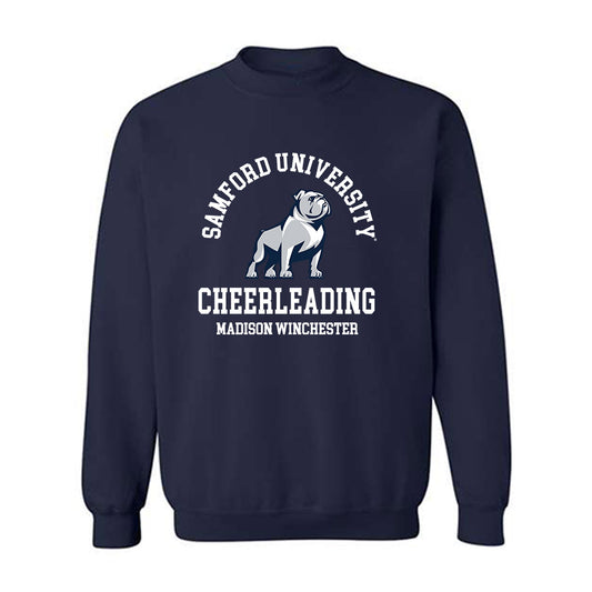Samford - NCAA Cheerleading : Madison Winchester - Classic Fashion Shersey Crewneck Sweatshirt-0