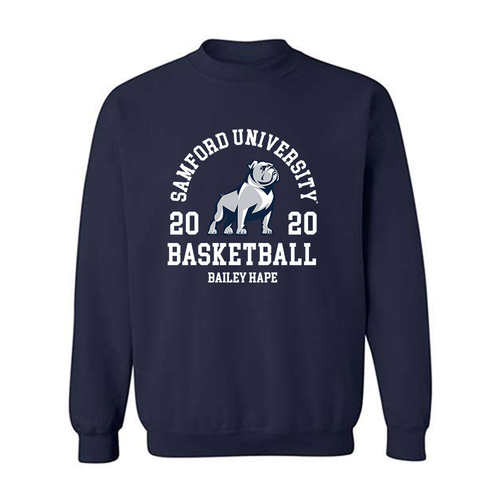Samford - NCAA Women's Basketball : Bailey Hape - Classic Fashion Shersey Crewneck Sweatshirt-0
