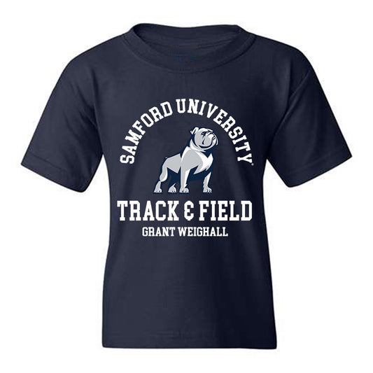 Samford - NCAA Men's Track & Field : Grant Weighall - Classic Fashion Shersey Youth T-Shirt-0