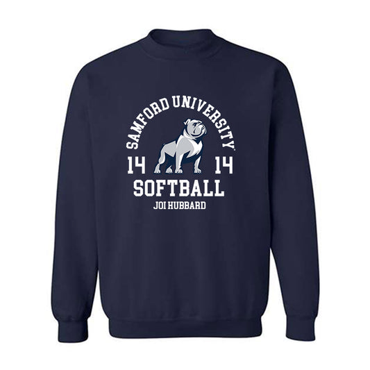 Samford - NCAA Softball : Joi Hubbard - Classic Fashion Shersey Crewneck Sweatshirt-0