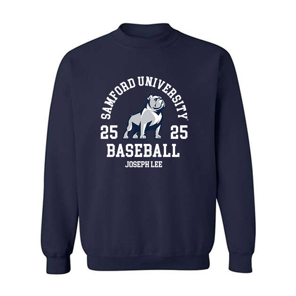 Samford - NCAA Baseball : Joseph Lee - Classic Fashion Shersey Crewneck Sweatshirt-0