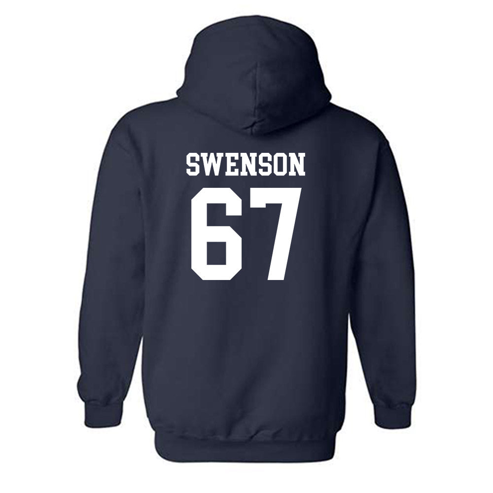 Samford - NCAA Football : Thayne Swenson - Classic Shersey Hooded Sweatshirt-1