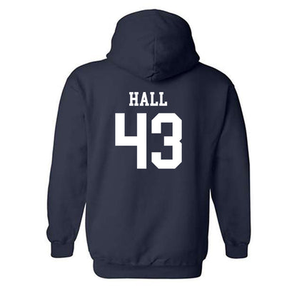 Samford - NCAA Football : Quinten Hall - Classic Shersey Hooded Sweatshirt-1