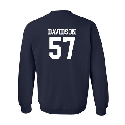 Samford - NCAA Football : Web Davidson - Classic Shersey Crewneck Sweatshirt-1