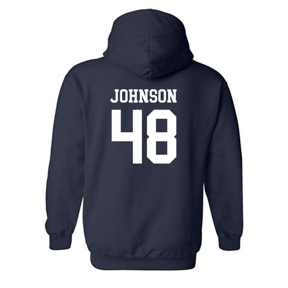 Samford - NCAA Football : Jacob Johnson - Classic Shersey Hooded Sweatshirt-1