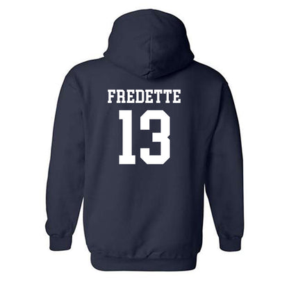 Samford - NCAA Baseball : Michael Fredette - Classic Shersey Hooded Sweatshirt-1