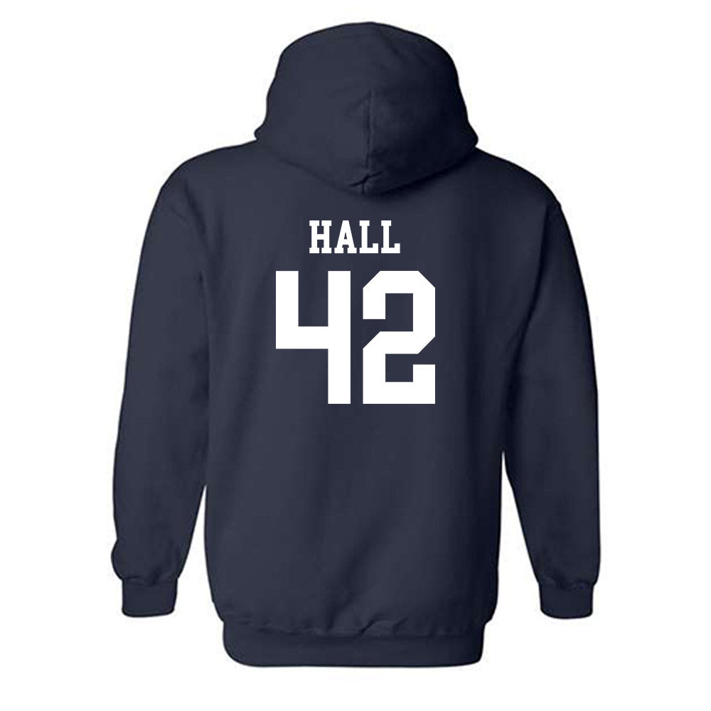 Samford - NCAA Football : Quinten Hall - Classic Shersey Hooded Sweatshirt-1