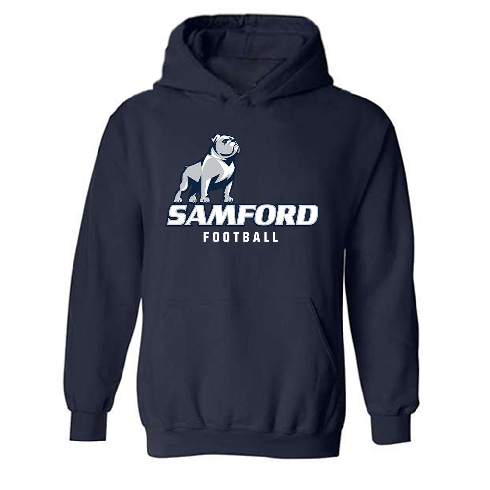 Samford - NCAA Football : Parker Peacock - Classic Shersey Hooded Sweatshirt-0