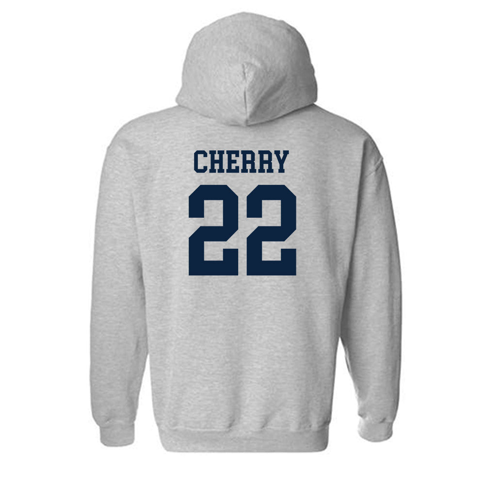 Samford - NCAA Football : Kenyon Cherry - Classic Shersey Hooded Sweatshirt-1