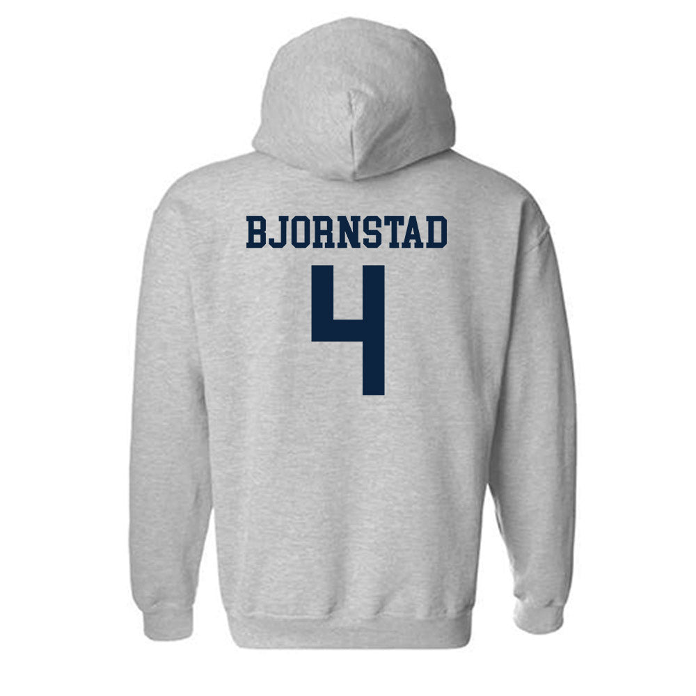 Samford - NCAA Men's Basketball : Judson Bjornstad - Classic Shersey Hooded Sweatshirt-1