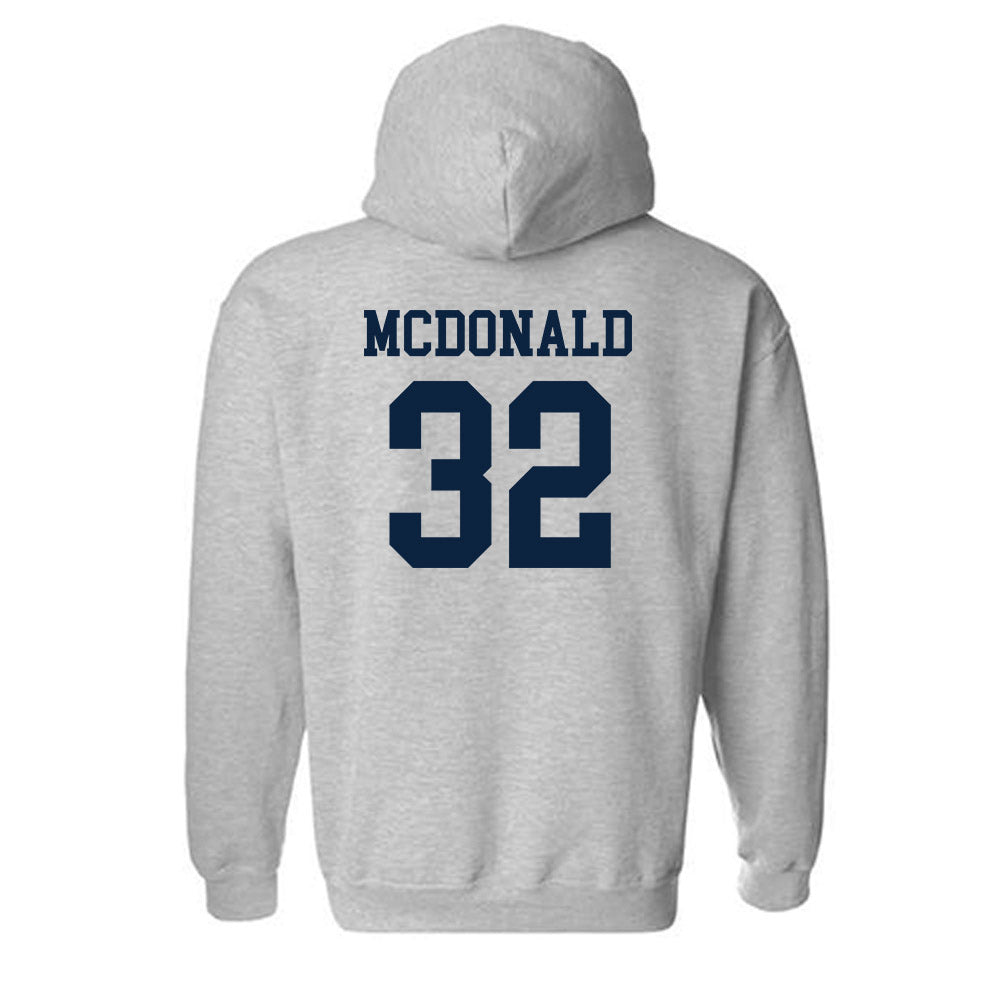 Samford - NCAA Baseball : Parker McDonald - Classic Shersey Hooded Sweatshirt-1