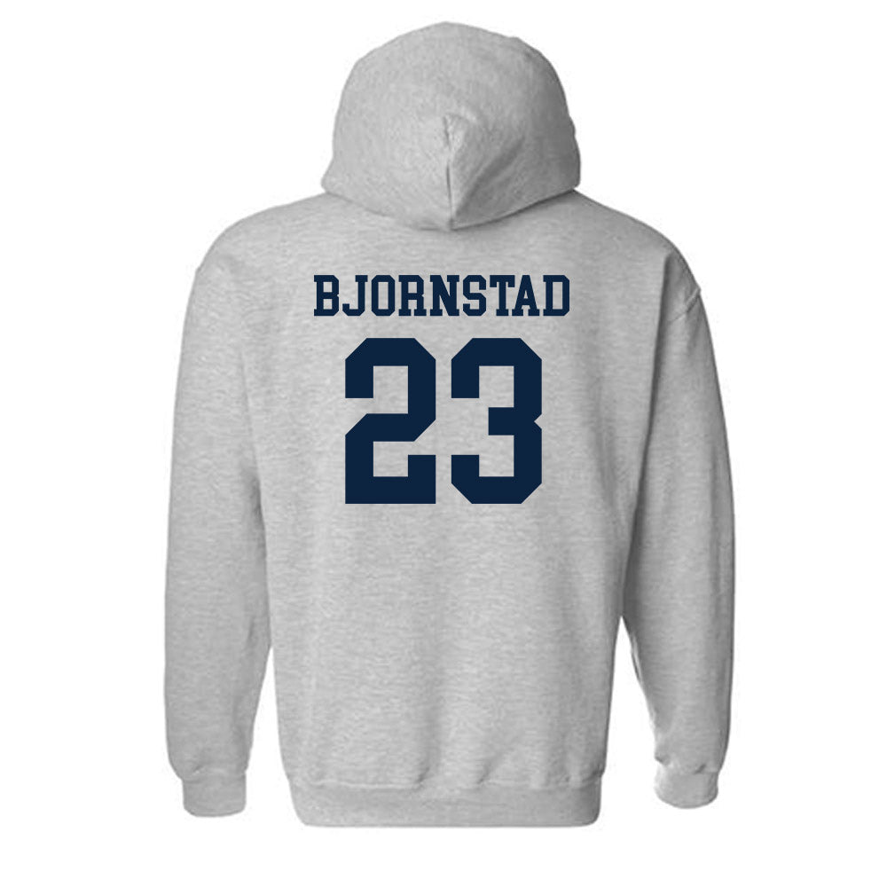 Samford - NCAA Women's Basketball : Kayte Madison Bjornstad - Classic Shersey Hooded Sweatshirt-1