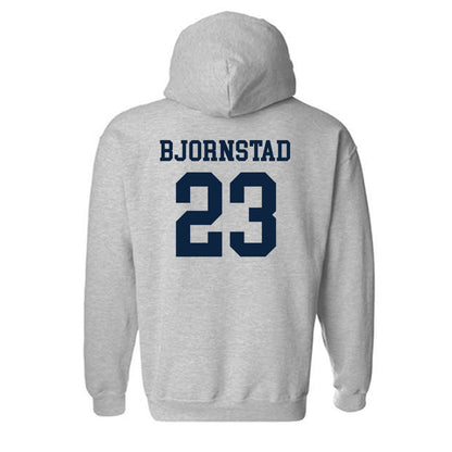 Samford - NCAA Women's Basketball : Kayte Madison Bjornstad - Classic Shersey Hooded Sweatshirt-1