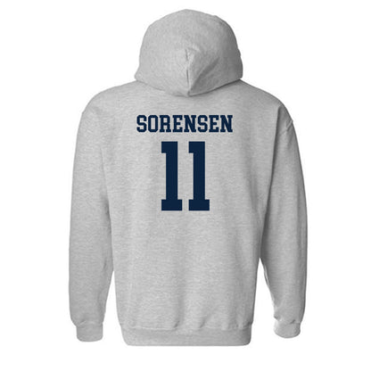 Samford - NCAA Women's Volleyball : Emma Sorensen - Classic Shersey Hooded Sweatshirt-1