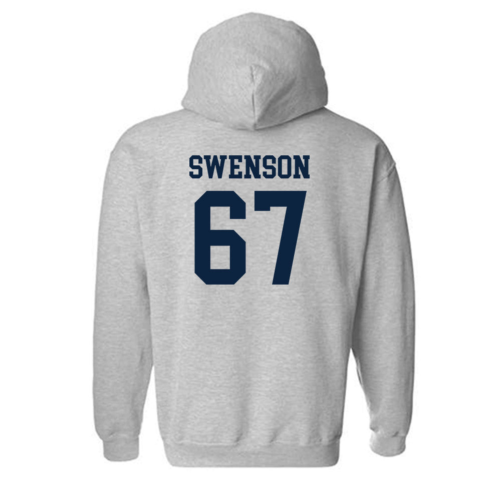 Samford - NCAA Football : Thayne Swenson - Classic Shersey Hooded Sweatshirt-1